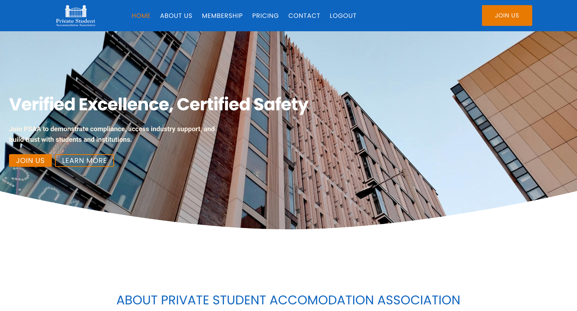 PSAA homepage — Verified Excellence, Certified Safety