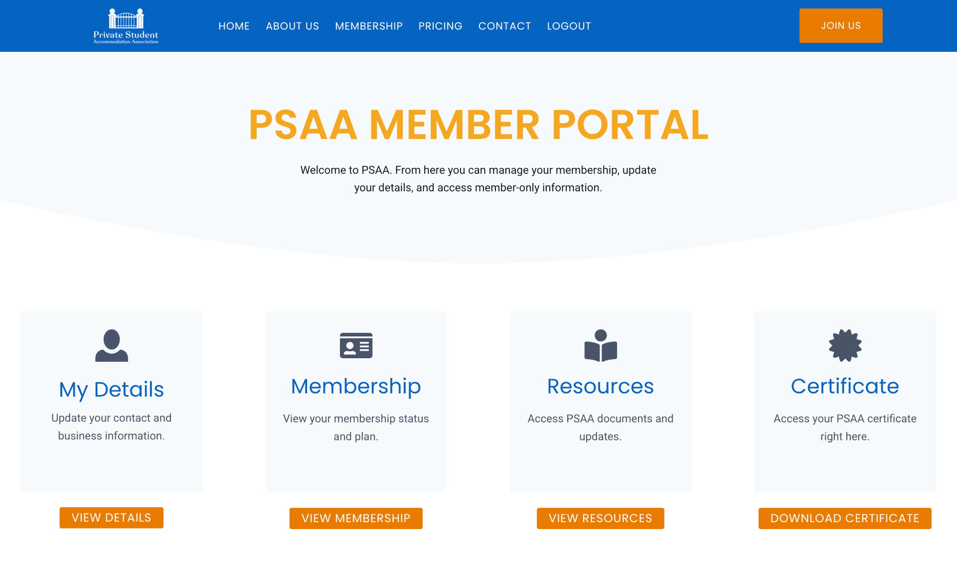 Member Dashboard